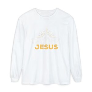 Unisex Garment-dyed Long Sleeve T-Shirt