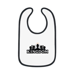 Baby Contrast Trim Jersey Bib