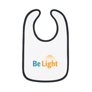 Baby Contrast Trim Jersey Bib